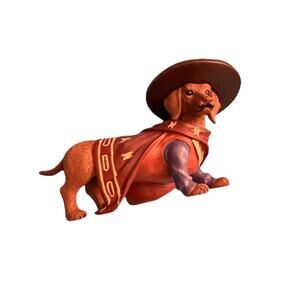 Hamilton Spurs 'N Fur Dachshund Cowboys Paw-Fect Limited Edition Item #55